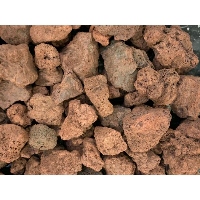 Pouzzolane OR BRUN 20L - Pierre Volcanique Pour Jardin Drainage Paillage Made In France